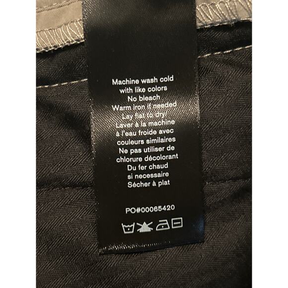 NWT Rag & Bone Nylon/Spandex Pants Tan/Green Back Elastic Drawstring Size XL - Picture 5 of 7